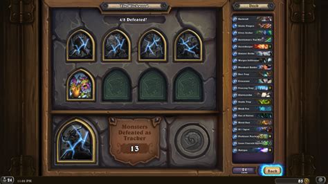 hearthstone witchwood monster hunt list.